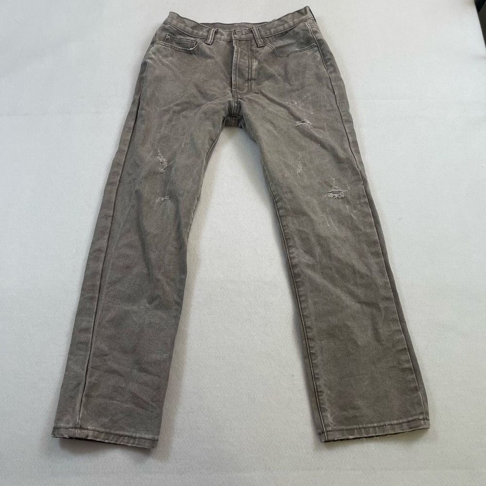 Mnmi Distressed Gray Jeans 29